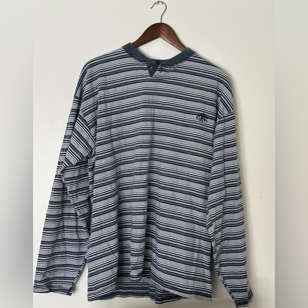 Vintage striped long sleeve tee